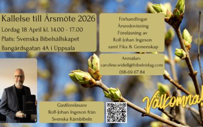 Årsmöte 18 april 2026